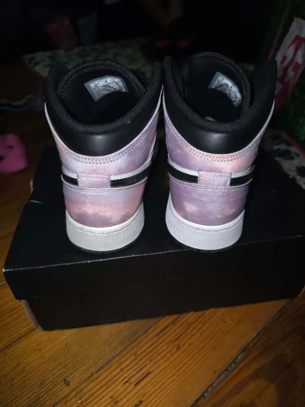 Nike Air Jordan 1 Mid SE (GS) 'Zen Master' Tie-Dye